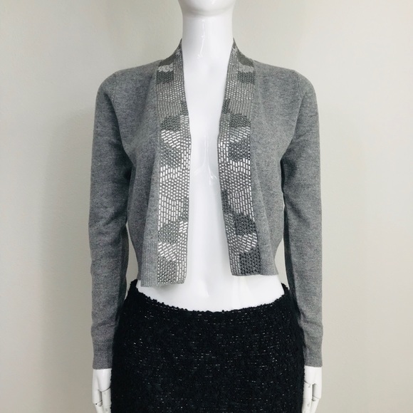 HAYDEN cropped open cardigan